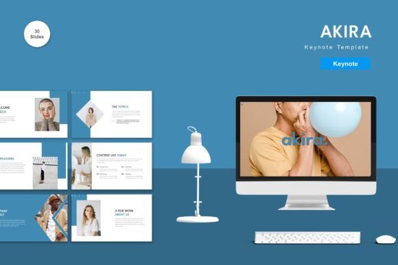 Akira Keynote Template: Design Made Simple