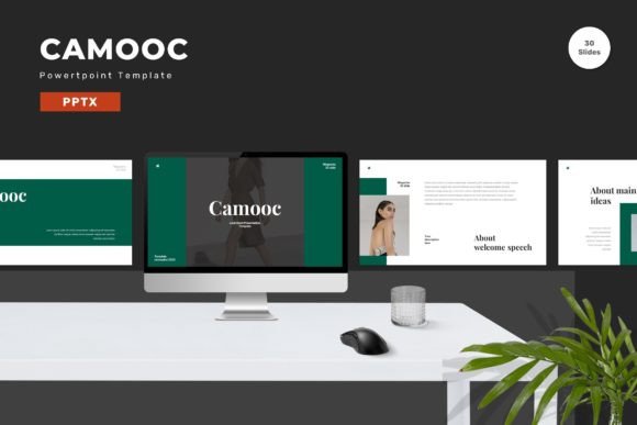 Camooc PowerPoint Template: Design Made Simple
