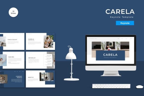 Carela Keynote Template: A Versatile Design Tool