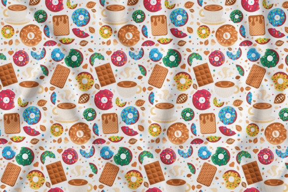 Designing Delight: Leveraging the Sweet Chocolate Donut Pattern for Modern Brand Storytelling