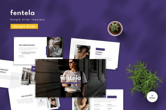 Evaluating the Fentela Google Slide Template for Professional Presentations