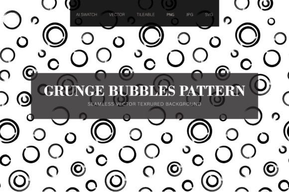 Evaluating the Grunge Bubbles Seamless Pattern for Modern Design Workflows