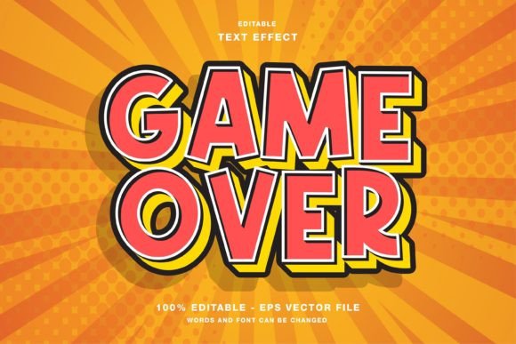 Game Over Comic Text Effect: A Practical Guide to Editing and Application