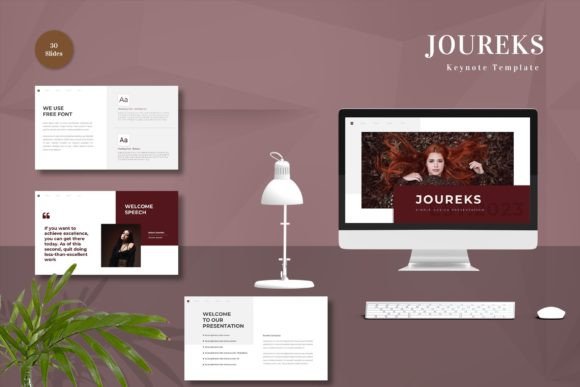 Joureks - Keynote Template: A Practical Tool for Modern Presentations