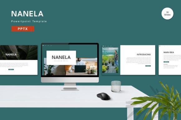 Mastering Modern Presentations with the Nanela PowerPoint Template
