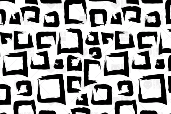 Mastering the Black Squares Grunge Seamless Pattern for Modern Design