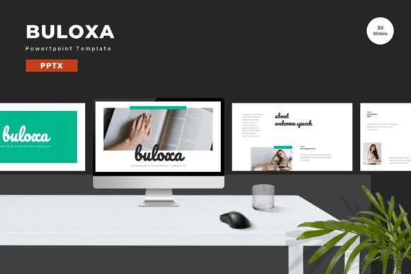 Streamline Your Presentations with Buloxa - Powerpoint Template