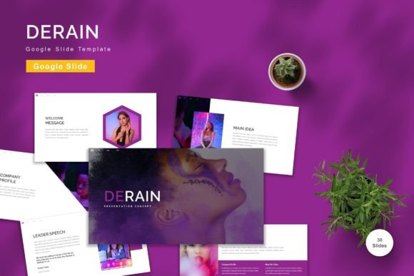 Streamline Your Presentations with Derain - Google Slide Template