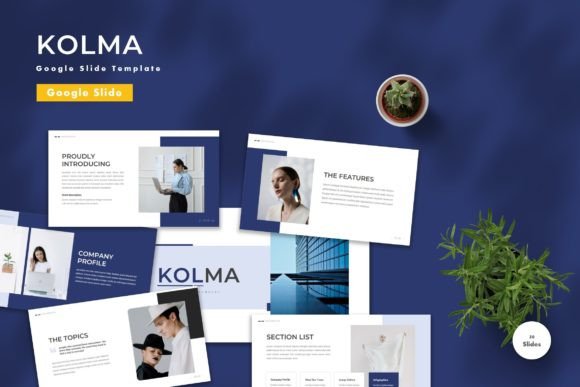 Streamline Your Presentations with the Kolma Google Slide Template