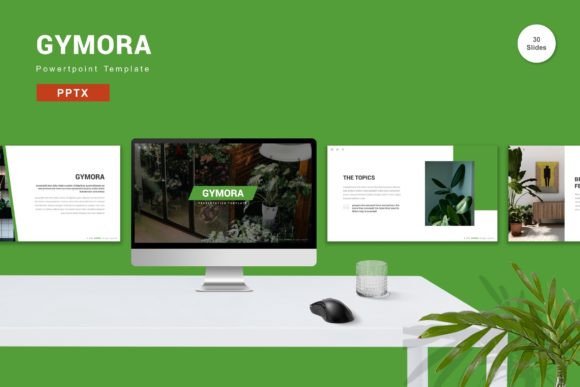 Streamline Your Visual Communication with Gymora - Powerpoint Template
