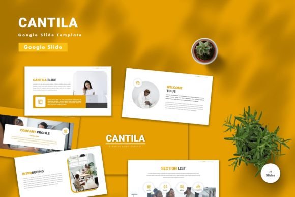 Streamlining Professional Presentations with Cantila - Google Slide Template