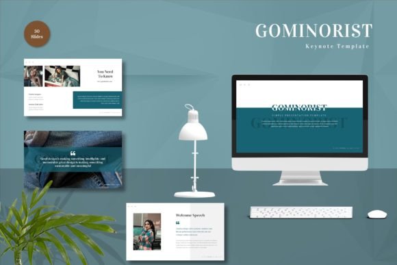 Streamlining Visual Communication: A Deep Dive into the Gominorist Keynote Template