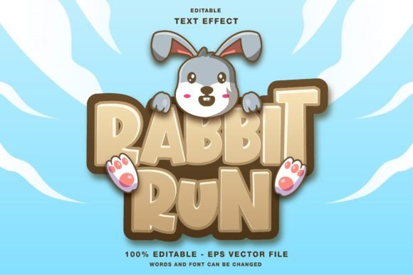 Unleashing Visual Impact with the Rabbit Run Game Title Text Effect